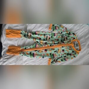 Colorful Ice Cream Truck Baby Onesie